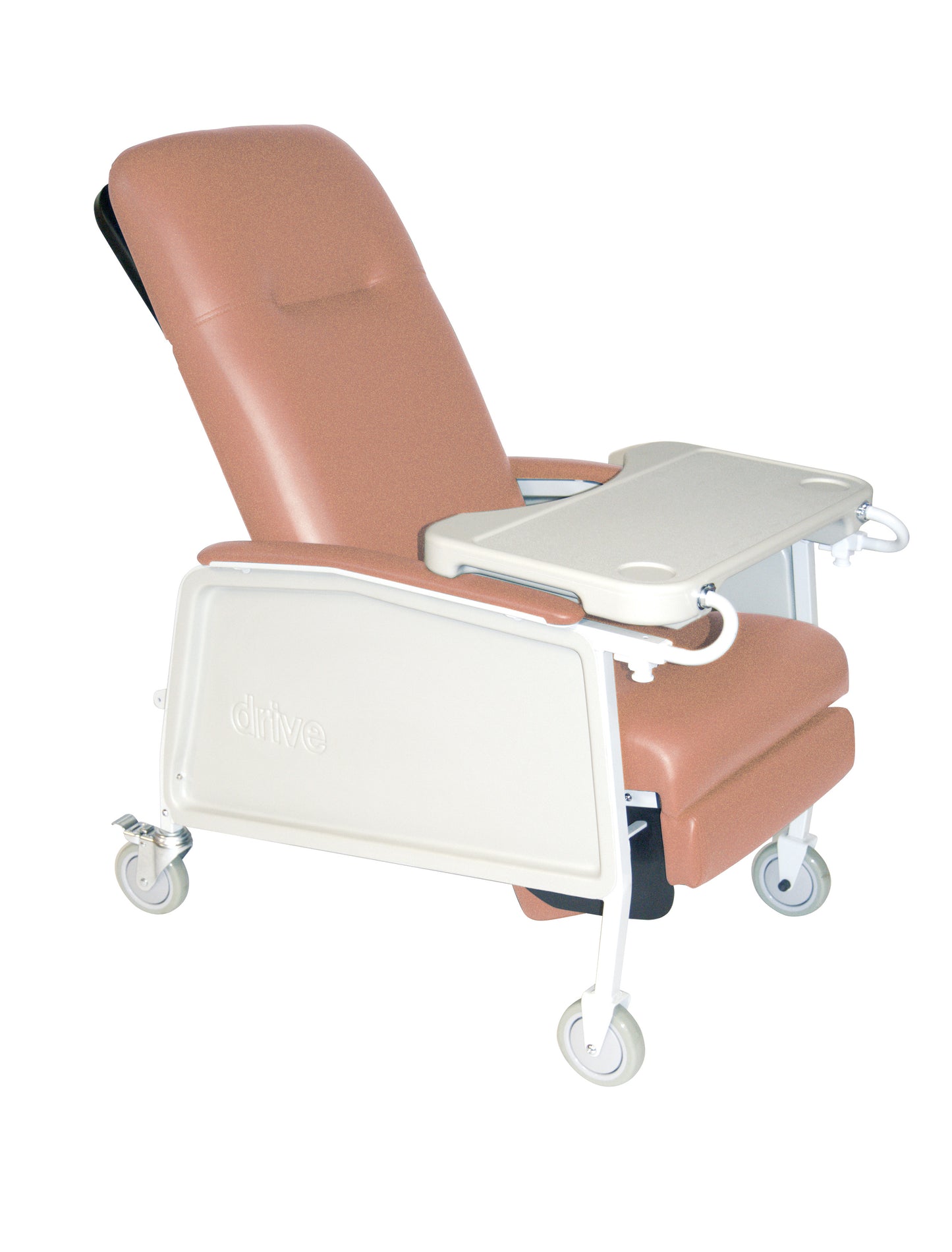 3 Position Heavy Duty Bariatric Geri Chair Recliner, Rosewood