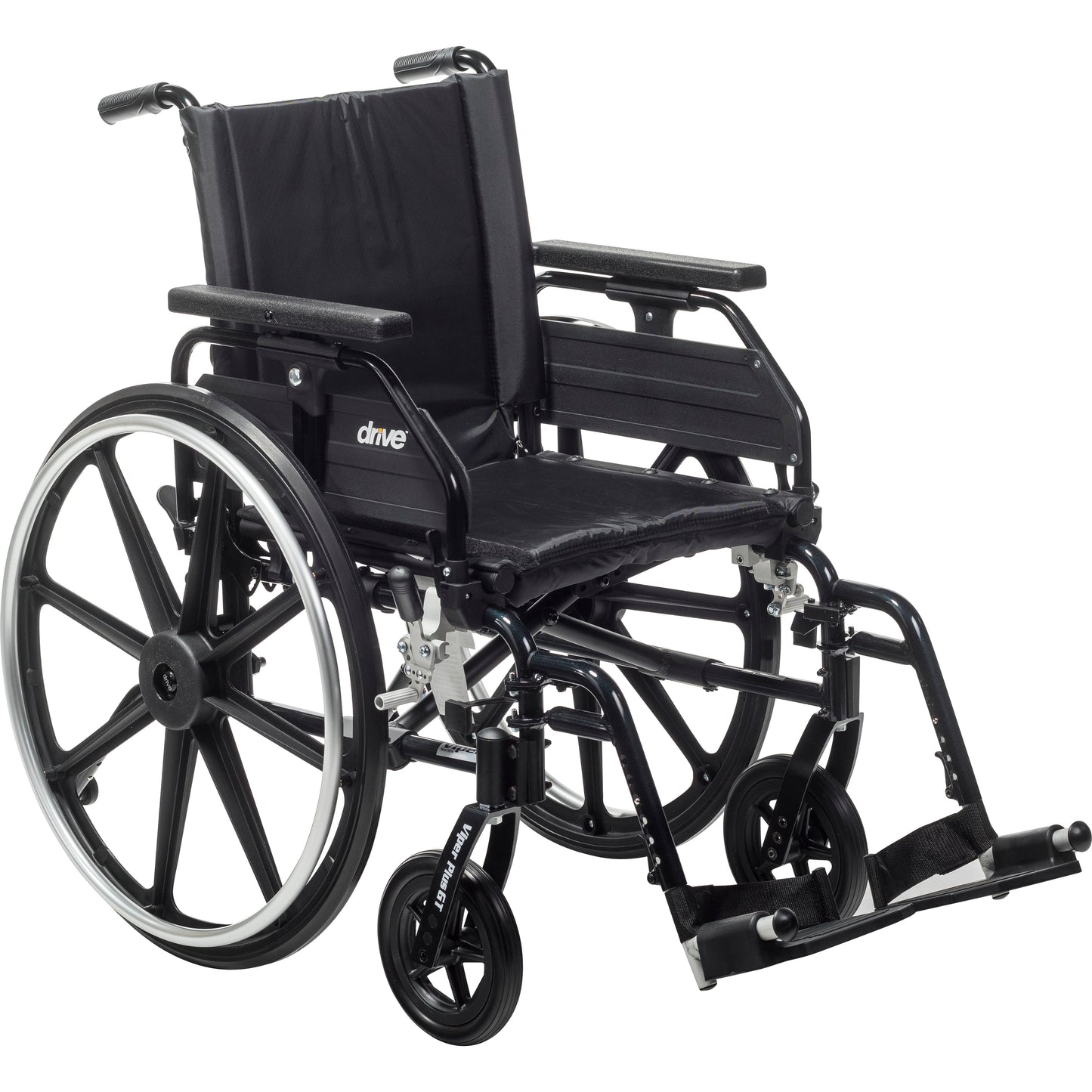 Viper Plus GT Wheelchair with Universal Armrests, Swing-Away Footrests, 22" Seat